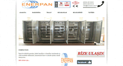 Desktop Screenshot of enerpan.com.tr