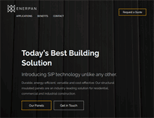 Tablet Screenshot of enerpan.com